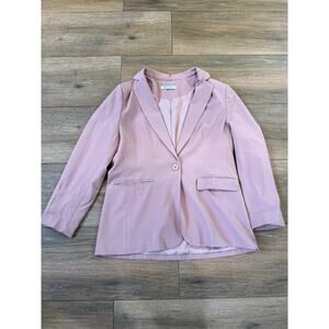 Cicy Bell Casual Blazer Lapel Career Jacket Pockets XL